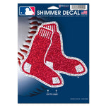 Wholesale-Boston Red Sox Shimmer Decals 5" x 7"