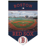 Wholesale-Boston Red Sox / Stadium MLB Premium Felt Banner 17" x 26"