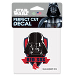 Wholesale-Boston Red Sox / Star Wars Darth Vader Perfect Cut Color Decal 4" x 4"