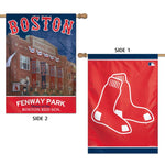 Wholesale-Boston Red Sox Vertical Flag 2 Sided 28" x 40"