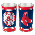 Wholesale-Boston Red Sox Wastebasket - tapered 15"H