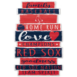 Wholesale-Boston Red Sox Wood Sign 11" x 17" 1/4" thick