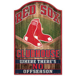 Wholesale-Boston Red Sox Wood Sign 11" x 17" 1/4" thick