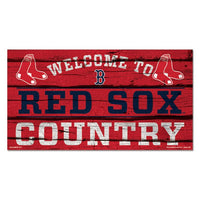 Wholesale-Boston Red Sox Wood Sign 13"x24" 1/4" thick