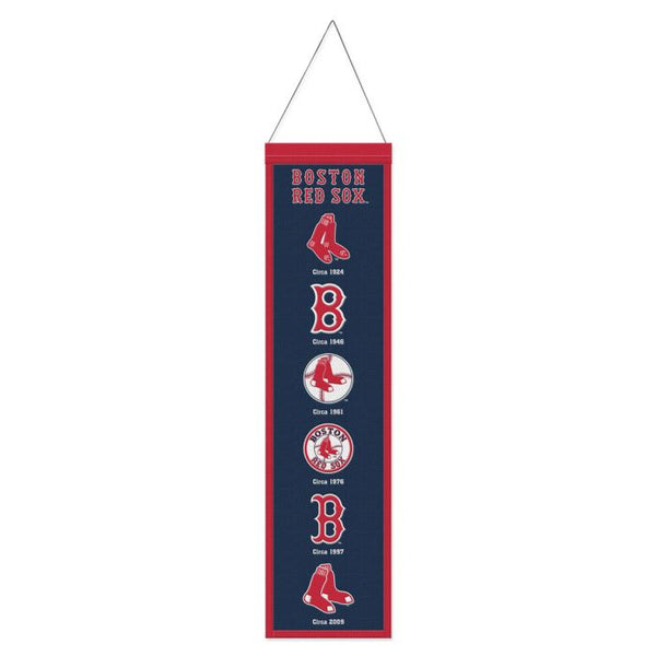 Wholesale-Boston Red Sox Wool Banner 8" x 32"