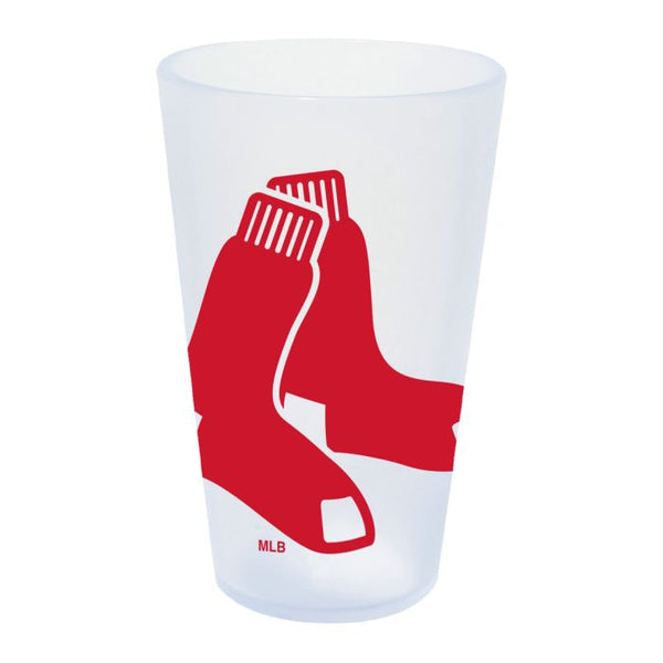 Wholesale-Boston Red Sox icicle 16 oz Silicone Pint Glass