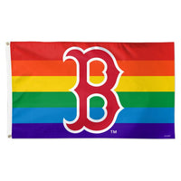 Wholesale-Boston Red Sox pride Flag - Deluxe 3' X 5'