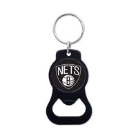 Wholesale-Brooklyn Nets Black Bottle Opener Key Ring