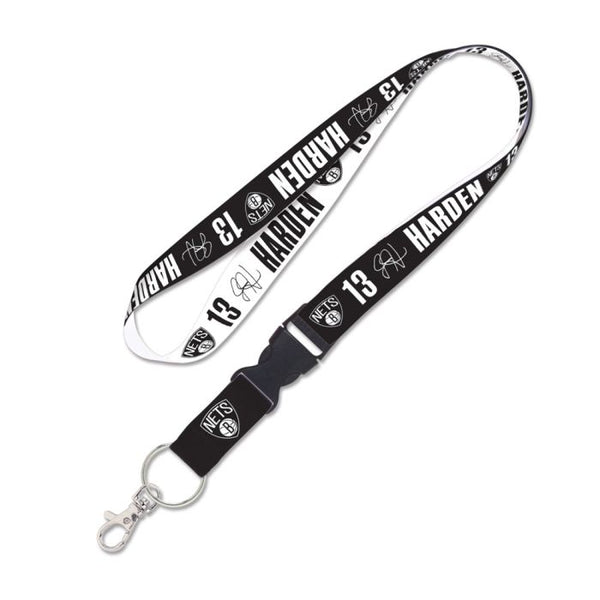 Wholesale-Brooklyn Nets Lanyard w/detachable buckle 1" James Harden