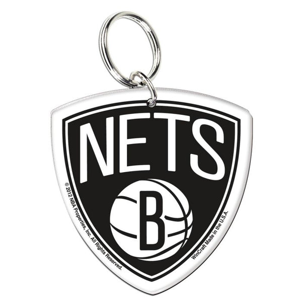 Wholesale-Brooklyn Nets Premium Acrylic Key Ring