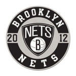 Wholesale-Brooklyn Nets round est Collector Enamel Pin Jewelry Card