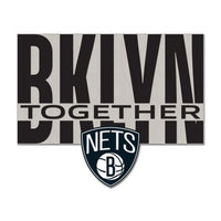 Wholesale-Brooklyn Nets slogan Collector Enamel Pin Jewelry Card