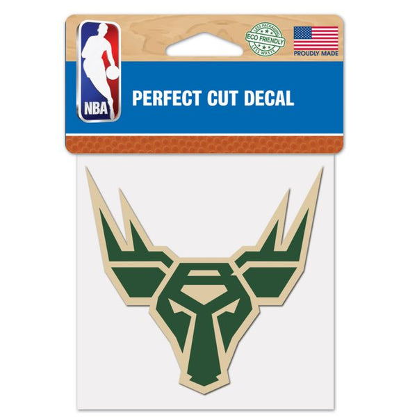 Wholesale-Bucks Gaming Milwaukee Bucks Perfect Cut Color Decal 4" x 4"