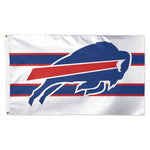 Wholesale-Buffalo Bills Away Stripes Flag - Deluxe 3' X 5'