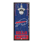 Wholesale-Buffalo Bills Bottle Opener Sign 5x11