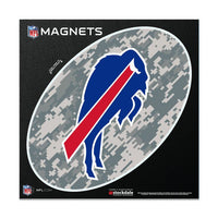 Wholesale-Buffalo Bills CAMO Outdoor Magnets 6" x 6"