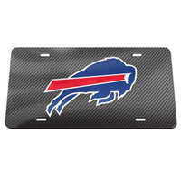 Wholesale-Buffalo Bills CARBON Acrylic Classic License Plates