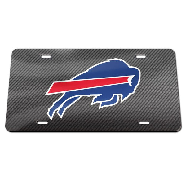 Wholesale-Buffalo Bills CARBON Acrylic Classic License Plates