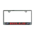 Wholesale-Buffalo Bills CARBON Lic Plate Frame B/O Printed