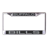 Wholesale-Buffalo Bills CARBON Lic Plt Frame S/L Printed