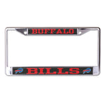 Wholesale-Buffalo Bills CARBON Lic Plt Frame S/L Printed