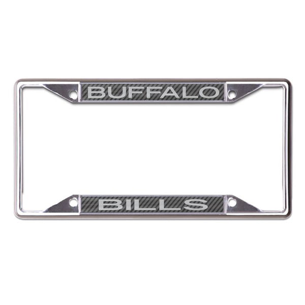 Wholesale-Buffalo Bills CARBON Lic Plt Frame S/S Printed