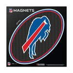 Wholesale-Buffalo Bills CARBON Outdoor Magnets 6" x 6"