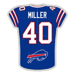 Wholesale-Buffalo Bills Collector Pin Jewelry Card Von Miller