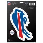 Wholesale-Buffalo Bills Die Cut Logo Magnet 6.25" x 9"