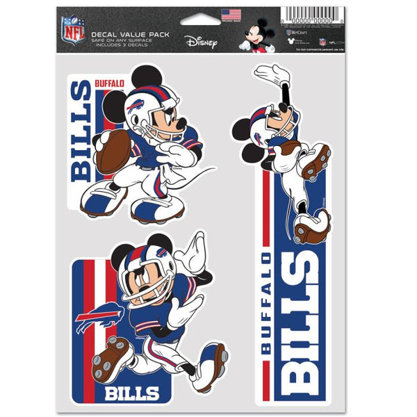 Wholesale-Buffalo Bills / Disney Multi Use 3 Fan Pack