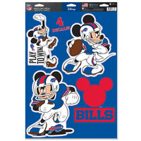 Wholesale-Buffalo Bills / Disney Multi-Use Decal 11" x 17"