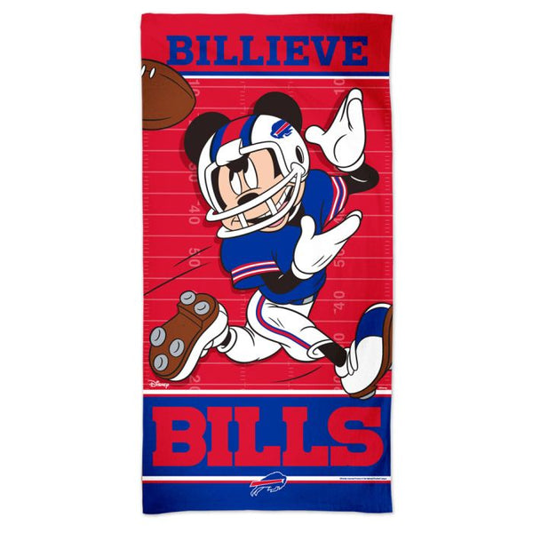 Wholesale-Buffalo Bills / Disney Spectra Beach Towel 30" x 60"