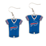 Wholesale-Buffalo Bills Earrings Jewelry Carded Jersey
