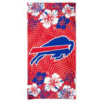 Wholesale-Buffalo Bills FLORAL Spectra Beach Towel 30" x 60"