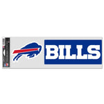 Wholesale-Buffalo Bills Fan Decals 3.75" x 12"