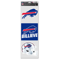 Wholesale-Buffalo Bills Fan Decals 3.75" x 12"