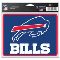 Wholesale-Buffalo Bills Fan Decals 5" x 6"