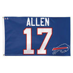 Wholesale-Buffalo Bills Flag - Deluxe 3' X 5' Josh Allen