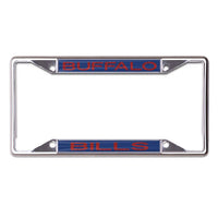 Wholesale-Buffalo Bills GLITTER LETTERS Lic Plt Frame S/S Printed