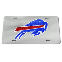 Wholesale-Buffalo Bills GLITTER LOGO Specialty Acrylic License Plate