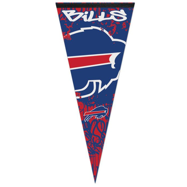 Wholesale-Buffalo Bills GRAFFITI Premium Pennant 17" x 40"