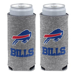 Wholesale-Buffalo Bills Heather 12 oz Slim Can Cooler