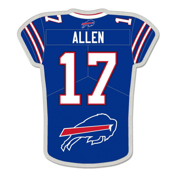 Wholesale-Buffalo Bills Jersey Collector Pin Jewelry Card Josh Allen