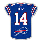 Wholesale-Buffalo Bills Jersey Collector Pin Jewelry Card Stefon Diggs