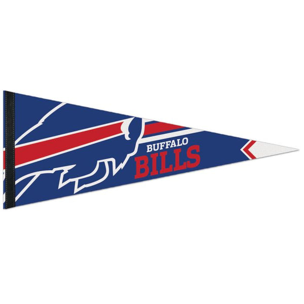 Wholesale-Buffalo Bills Logo Premium Pennant 12" x 30"