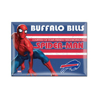 Wholesale-Buffalo Bills / Marvel (C) 2021 Marvel Metal Magnet 2.5" x 3.5"