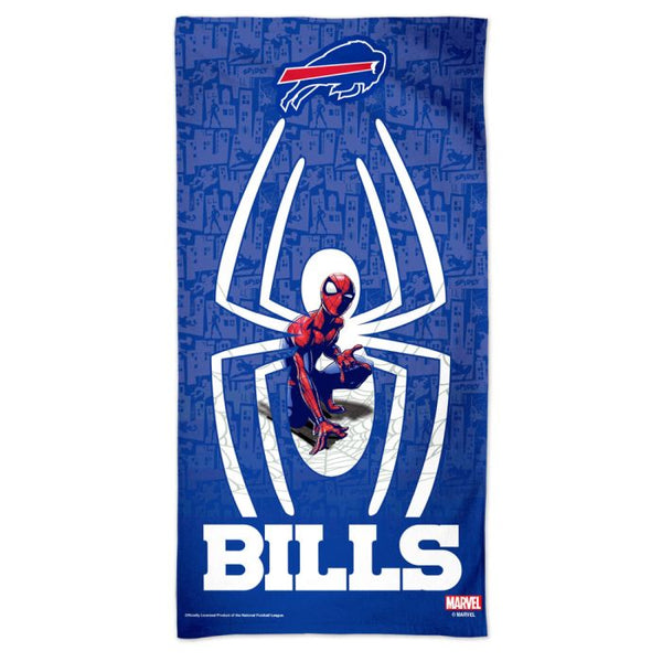 Wholesale-Buffalo Bills / Marvel (C) 2021 Marvel Spectra Beach Towel 30" x 60"