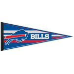 Wholesale-Buffalo Bills Mesh Bkg Classic Pennant, bulk 12" x 30"