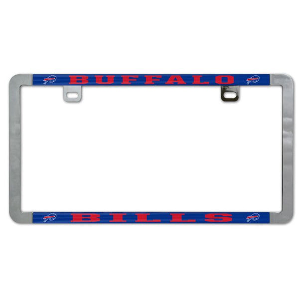 Wholesale-Buffalo Bills Metal Lic. Plate Frame Slim