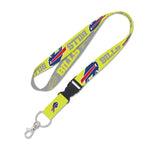 Wholesale-Buffalo Bills NEON Lanyard w/detachable buckle 1"